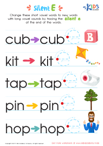EW Words Worksheet: Free Printable for Kids